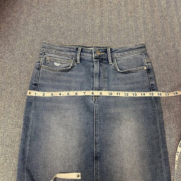 SAM EDELMAN - Riley Jean Skirt - Picture 6 of 7